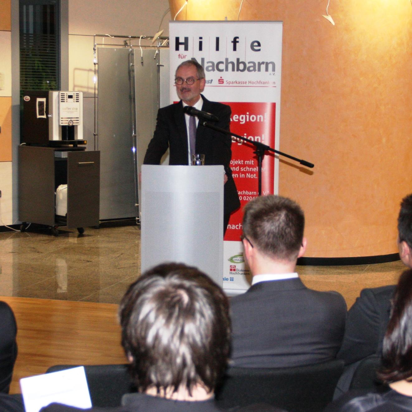 Caritas-Präsident Dr. Neher in Hof