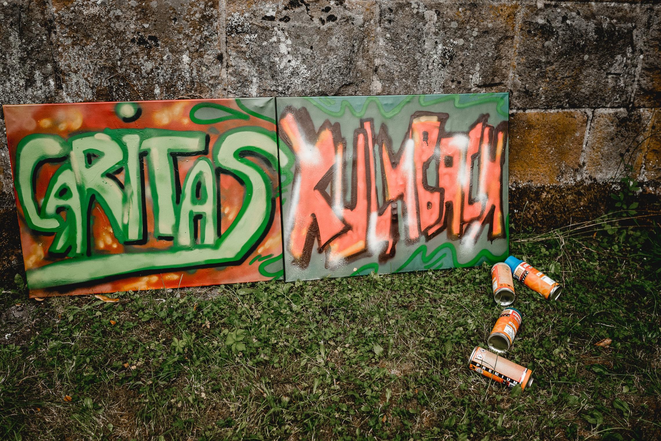 Graffitiprojekt der Caritas Kulmbach
