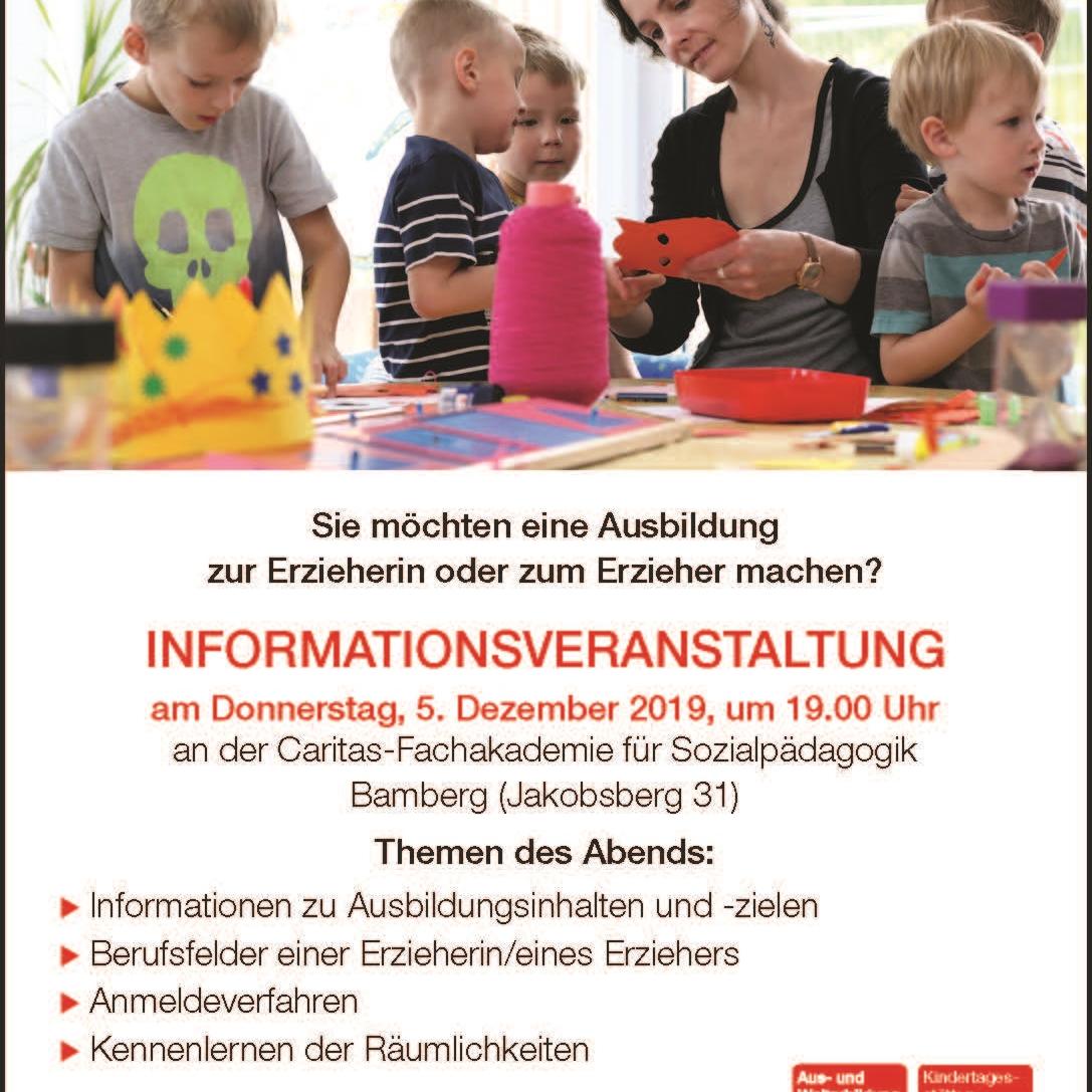 Infoveranstaltung der Fachakademie in Bamberg