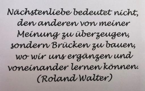 Spruch Nächstenliebe