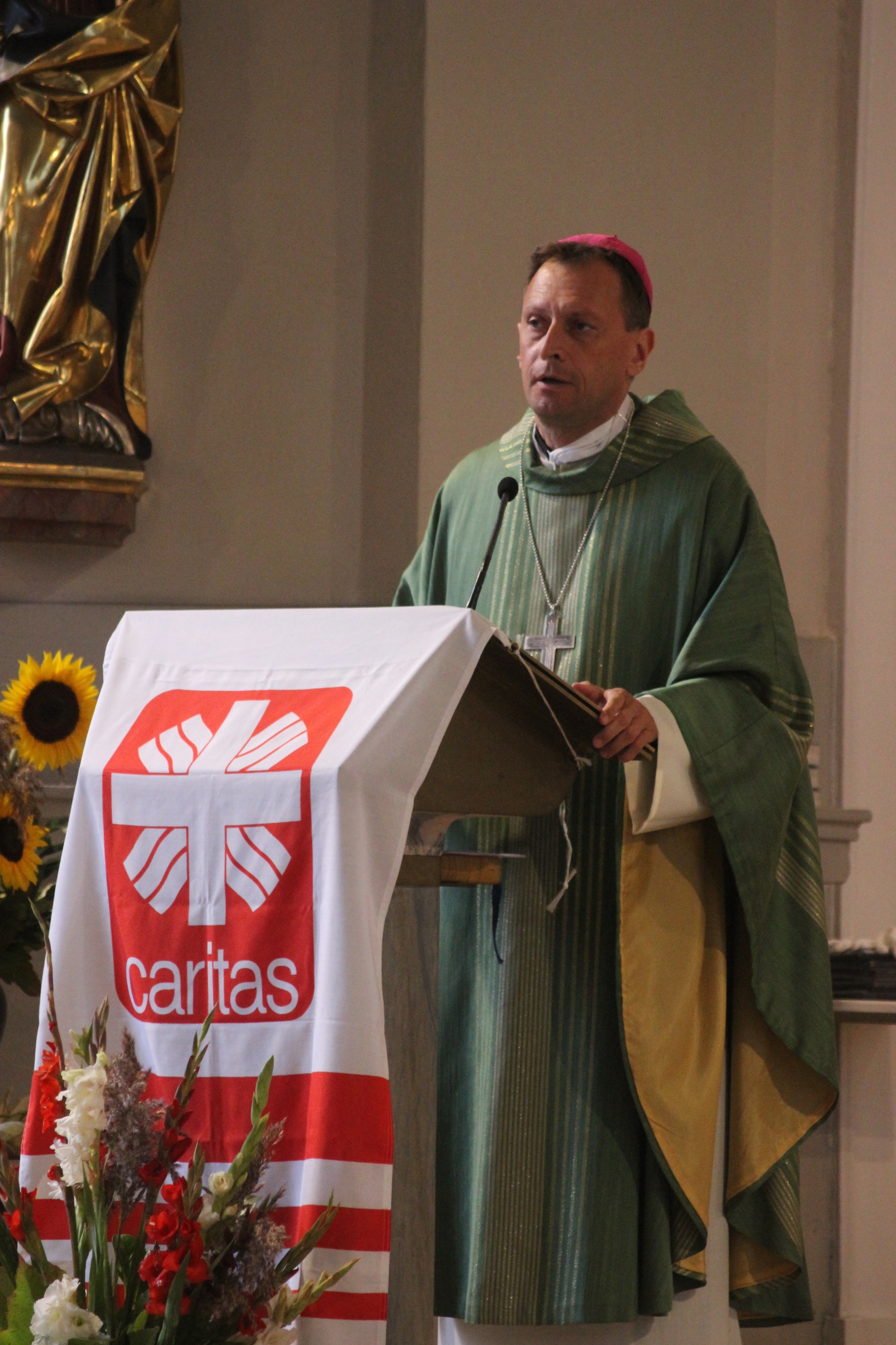 Eröffnung der Caritas-Herbstsammlung 2020