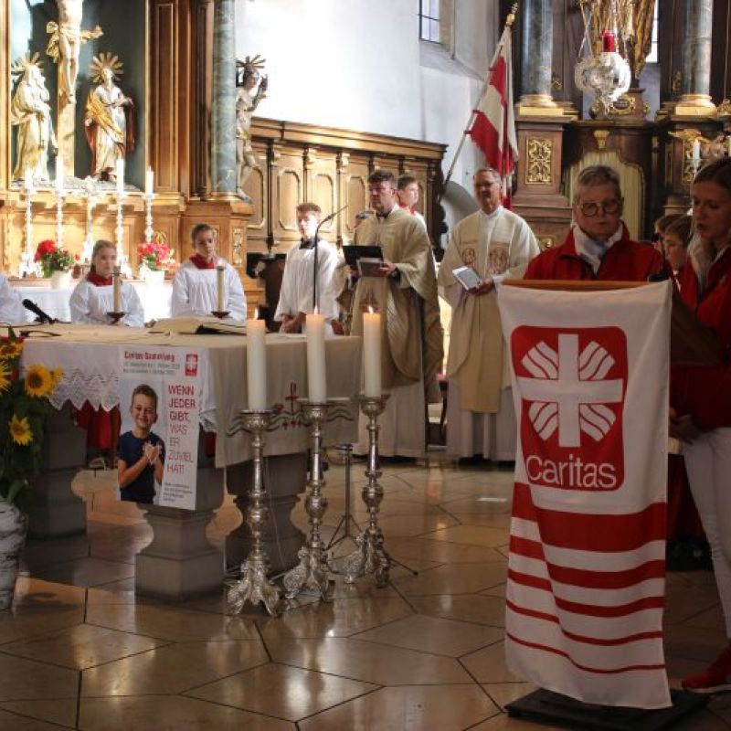 Caritas Sammlung Herbst Eröffnung Bad Staffelstein