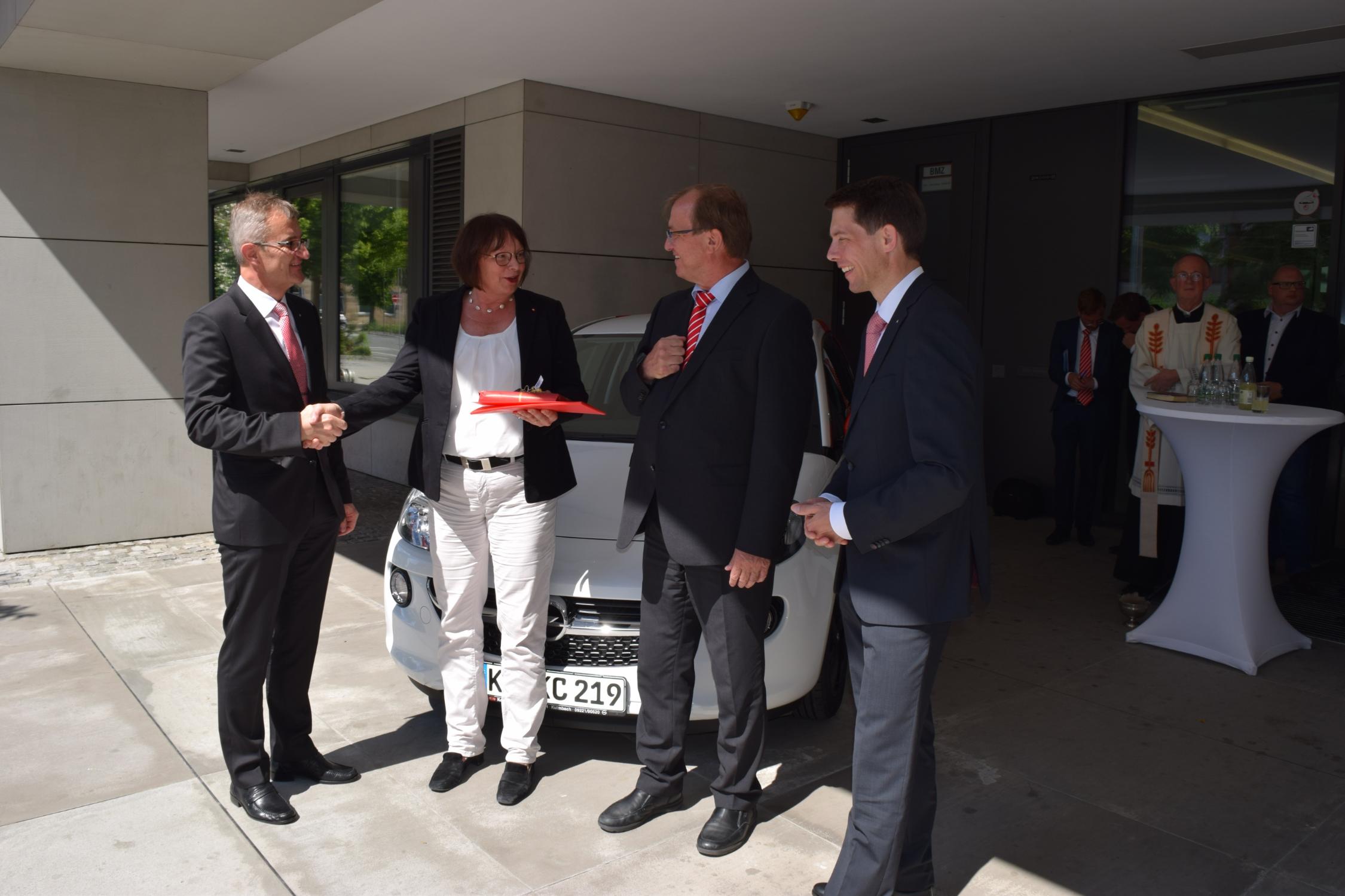 Bilder Autoübergabe Sparkasse Kulmbach-Kronach